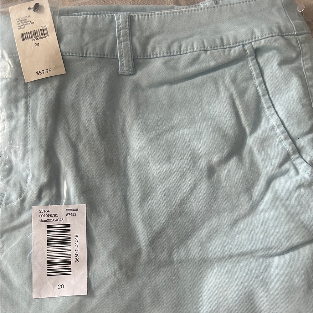 Talbots women’s plus size crop pants